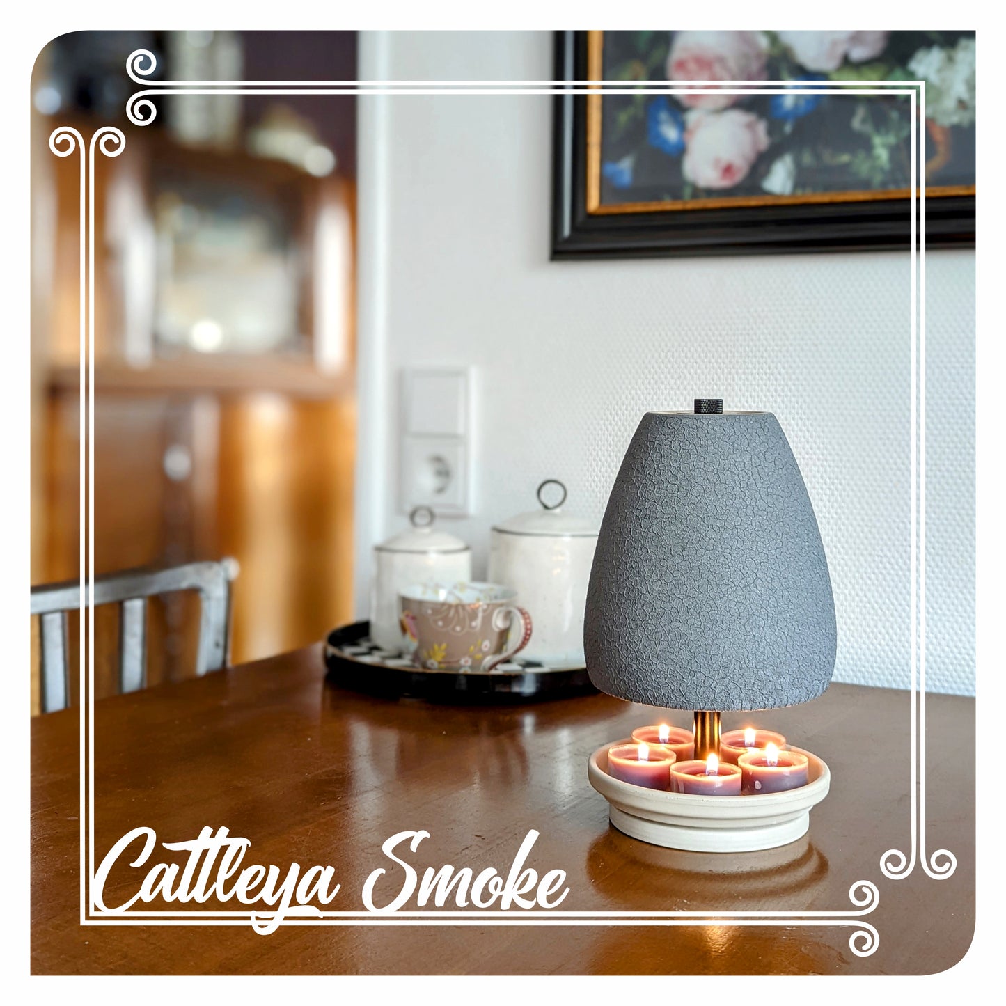 Teelichtofen - CATTLEYA SMOKE -